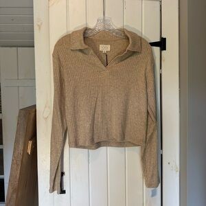 Thread & Supply beige top, new with tags